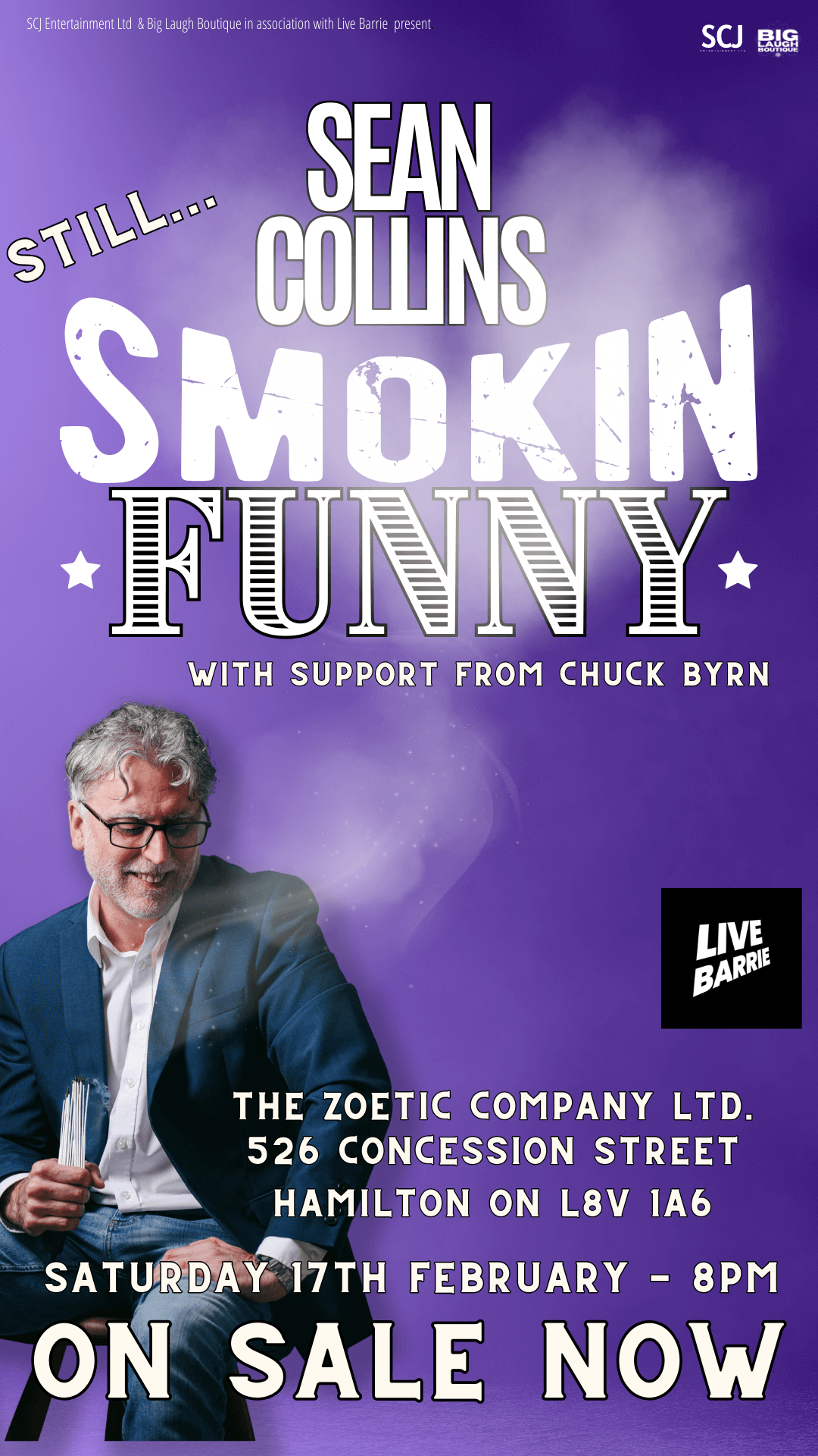 SC Smokin funny poster ZOETIC (Mobile Video)v2