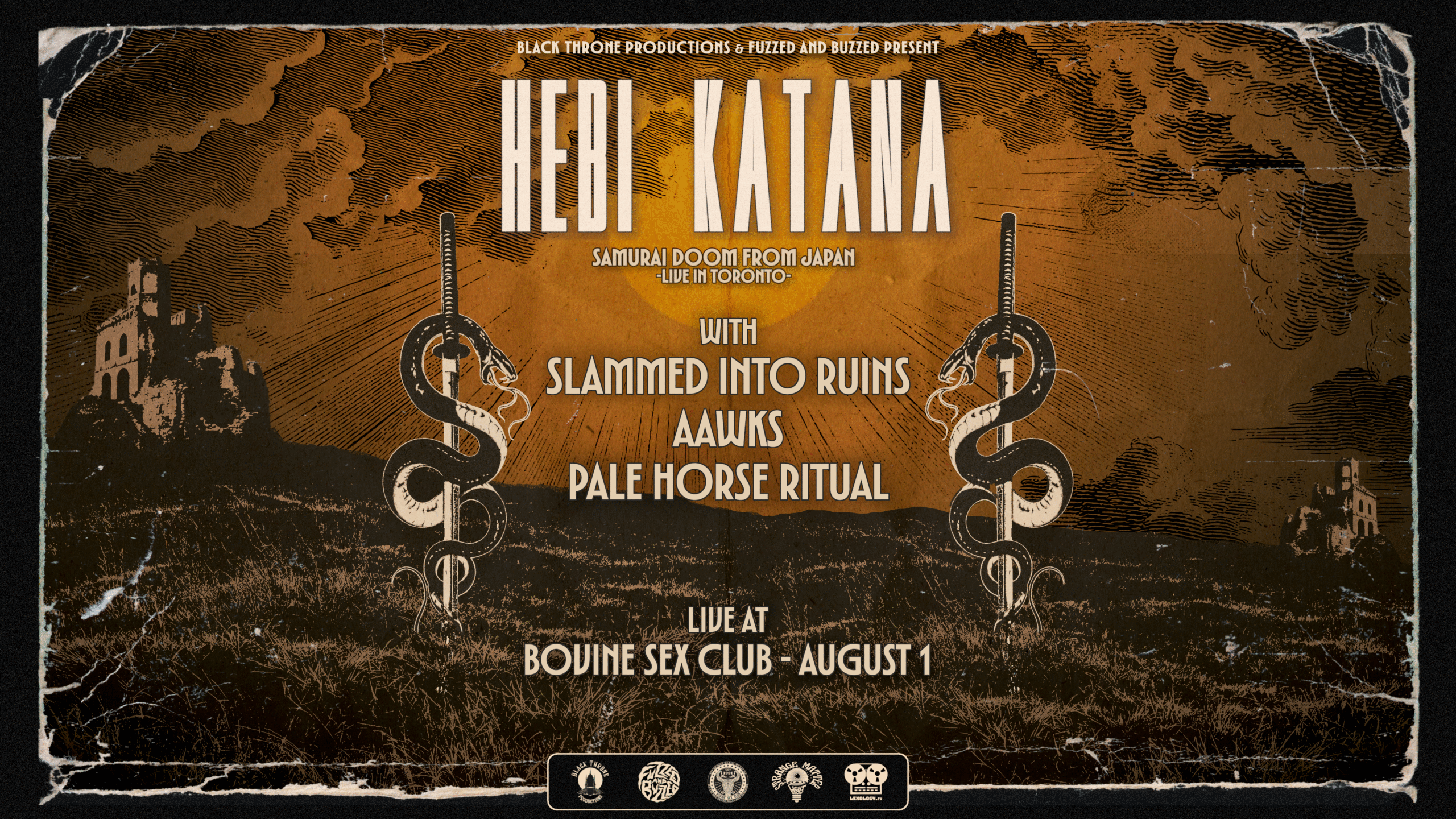 Hebi Katana - Samurai Doom from Japan Live in Toronto event