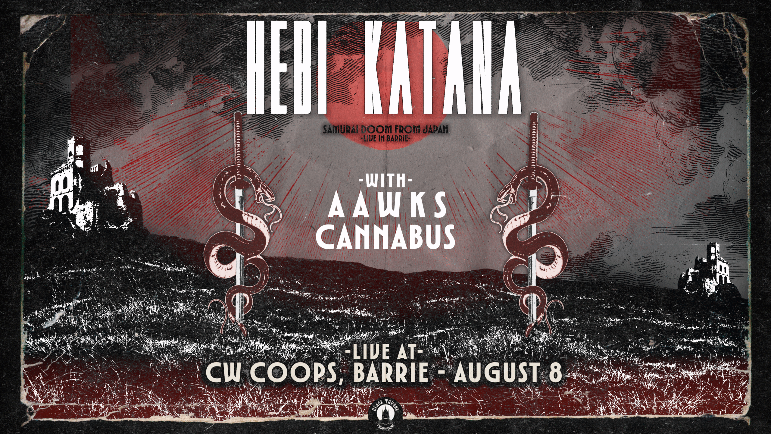 Hebi Katana - Samurai Doom from Japan Live in Barrie event