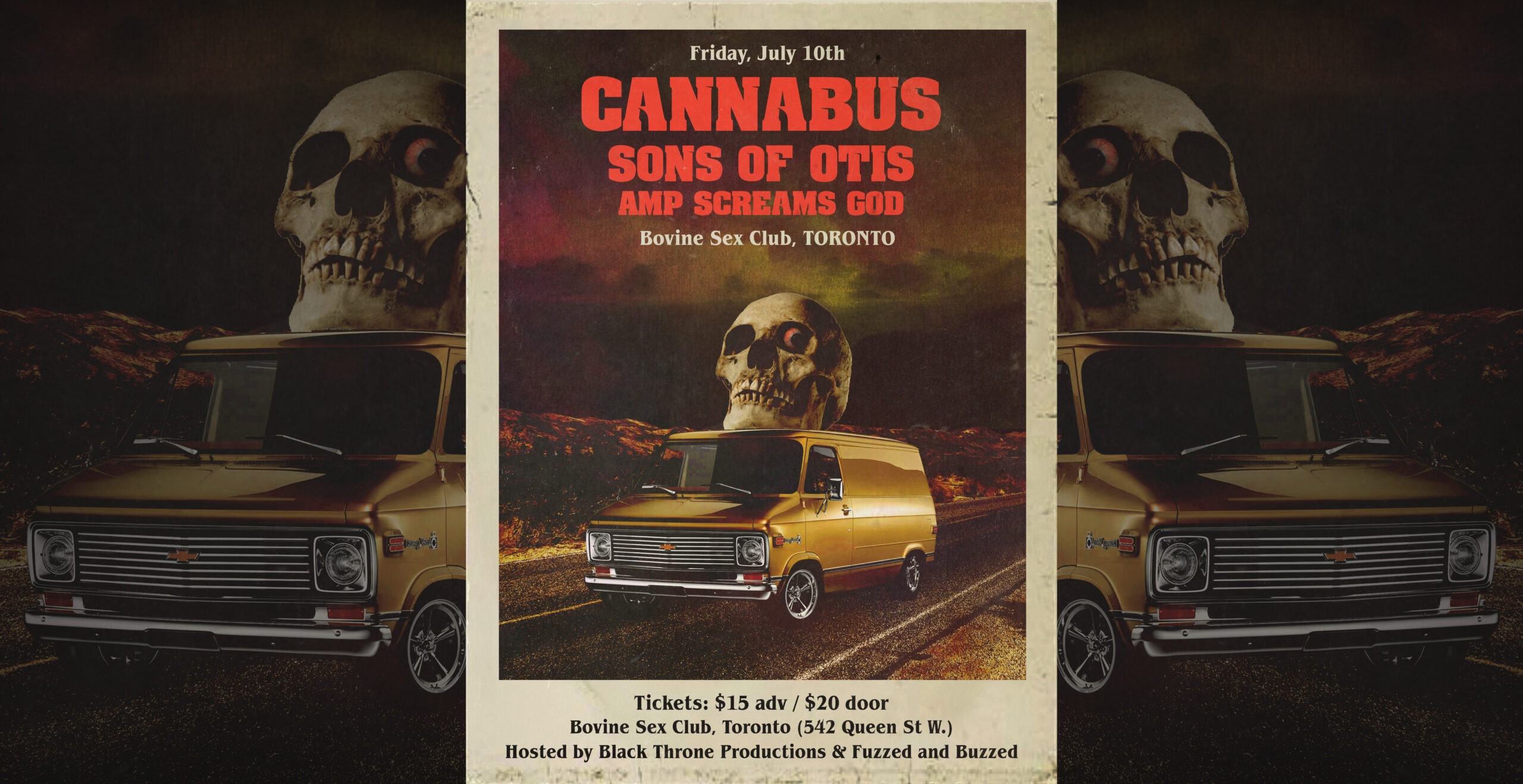 Cannabus | Sons of Otis | Amp Screams God event