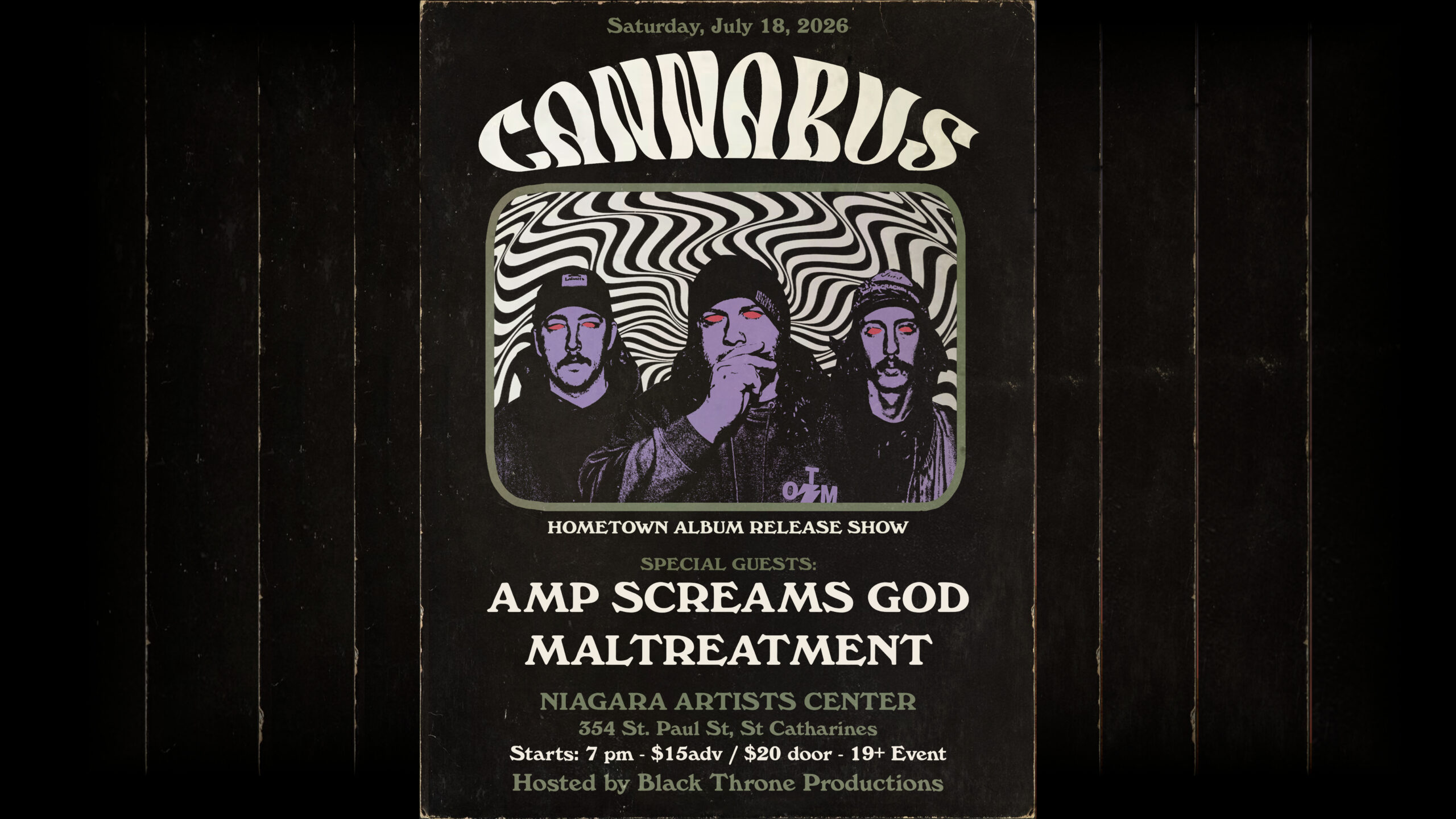 Cannabus - St Catharines Album Release Show event