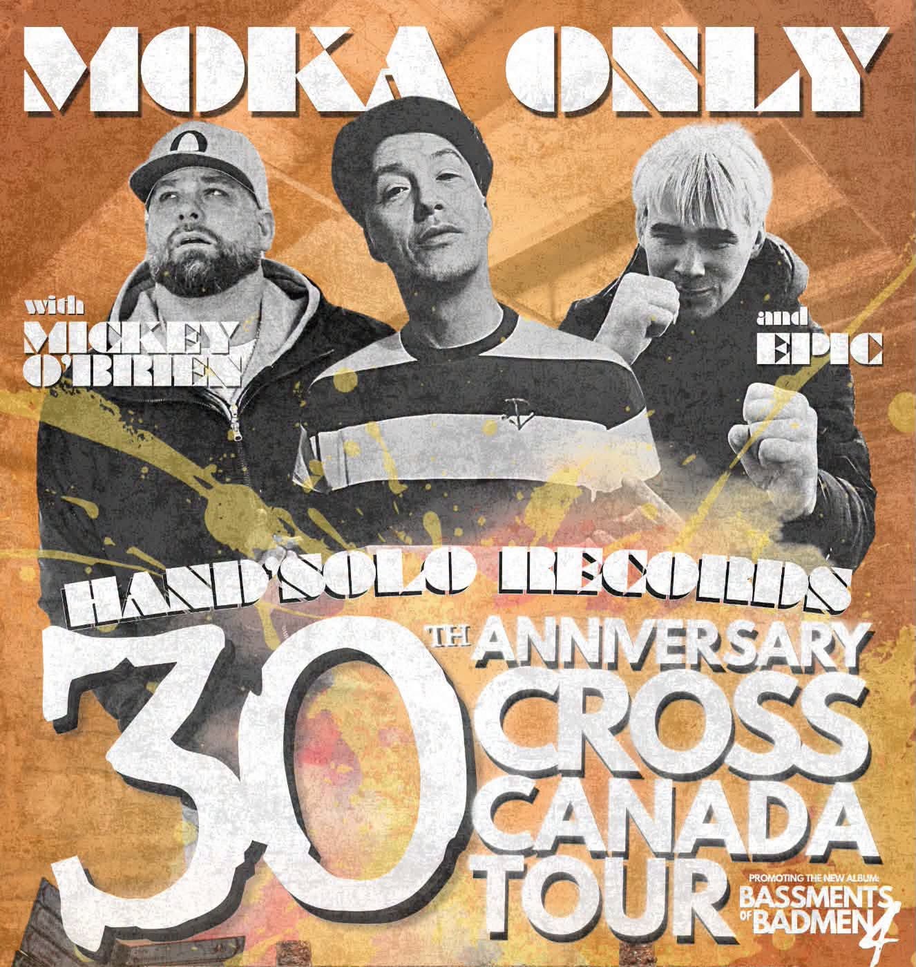 30 years of Hand’Solo Records w/ Moka Only, Mickey O’Brien, and Epic-Aug 22-Black Cat Tavern event