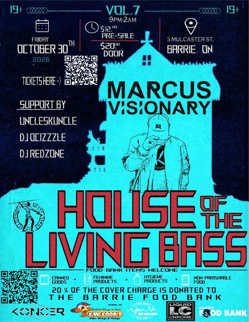 HOUSE OF THE LIVING BASS event