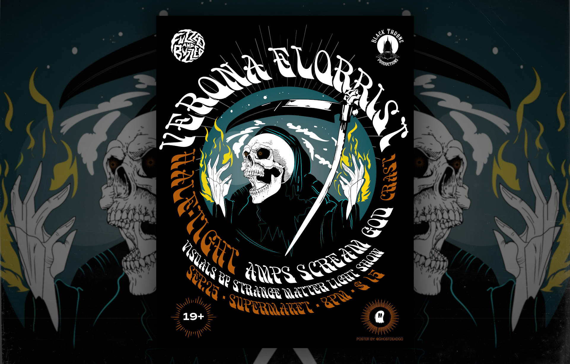 Verona Florrist | Half-Tight | Amp Screams God | Crast LIVE at Supermarket event