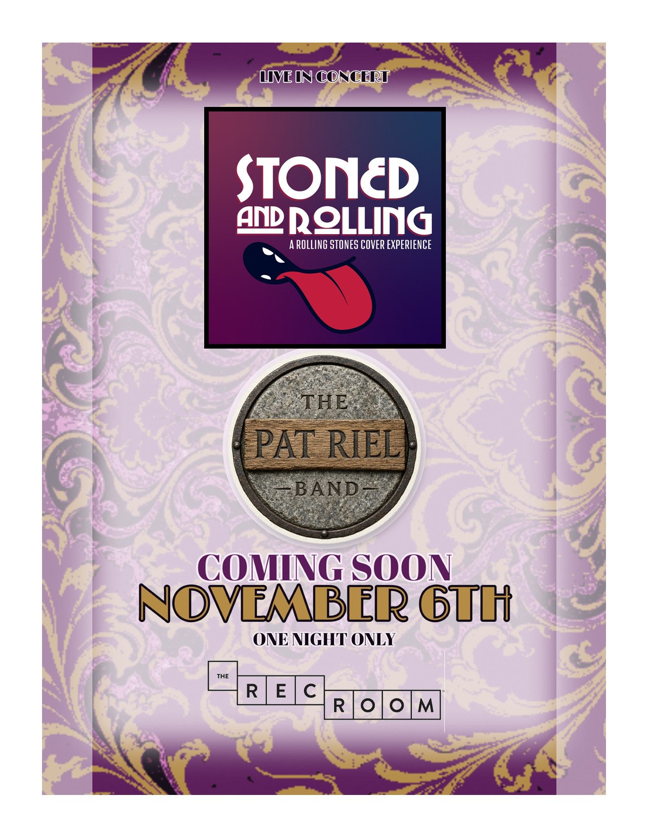 A Rolling Stones Cover Experience event