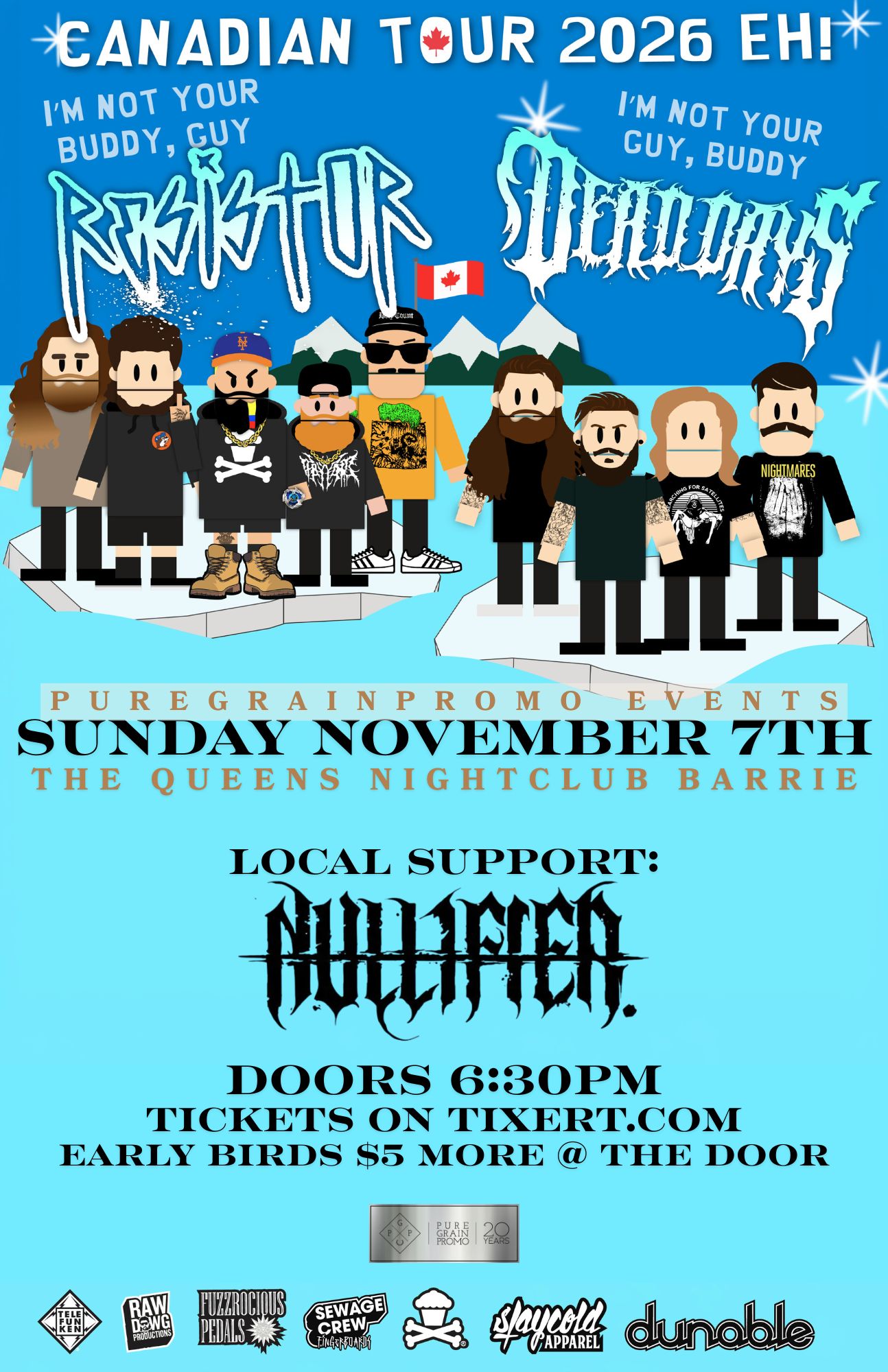 Resistor & Dead Days Tour event