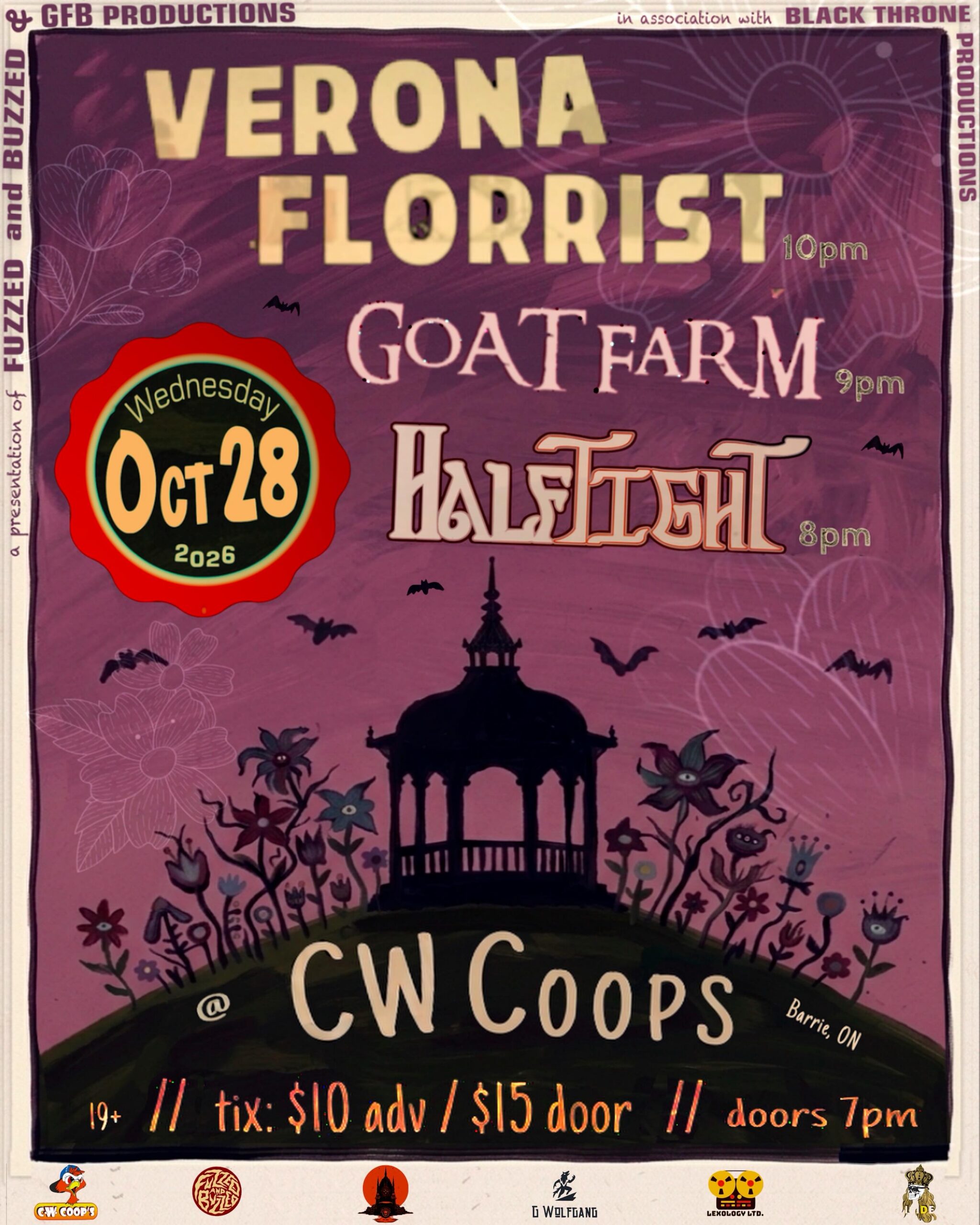 Verona Florrist Live at CW Coops Barrie event